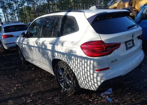 2021 BMW X3 Sdrive30I from USA, damaged, VIN 5UXTY3C09M9F68222